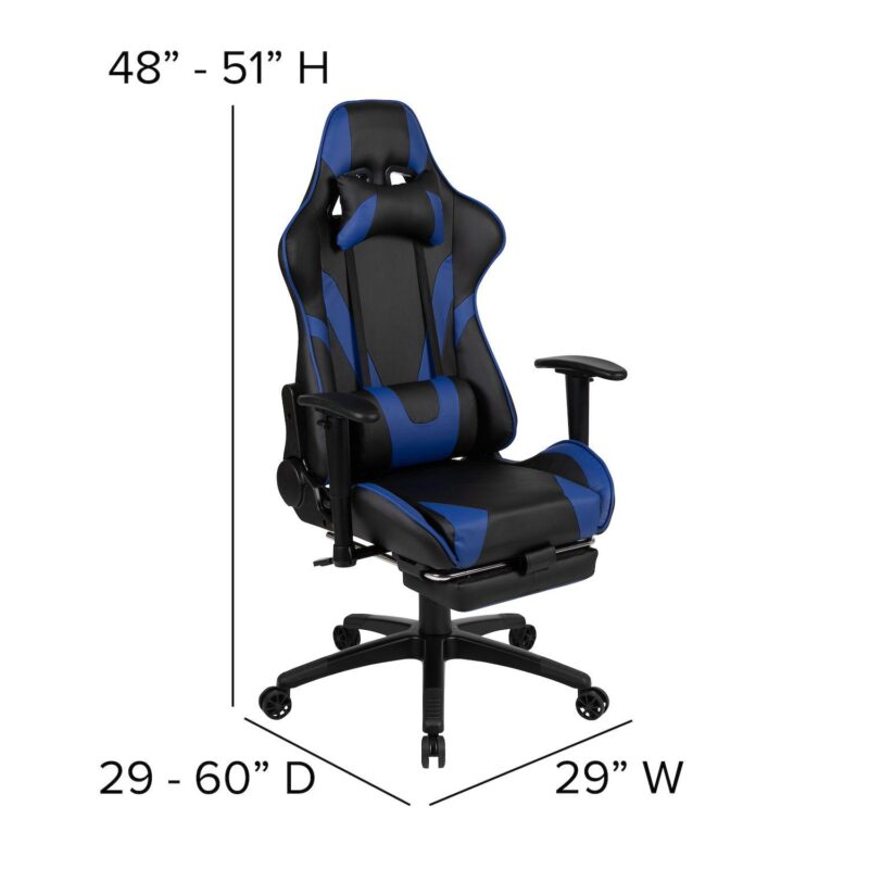 Flash Furniture X30 Gaming Racing Office Ergonomic Computer Chair - Image 12