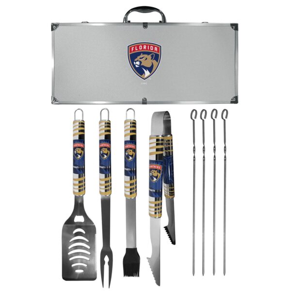 Florida Panthers Tailgater 8-Piece BBQ Grill Set