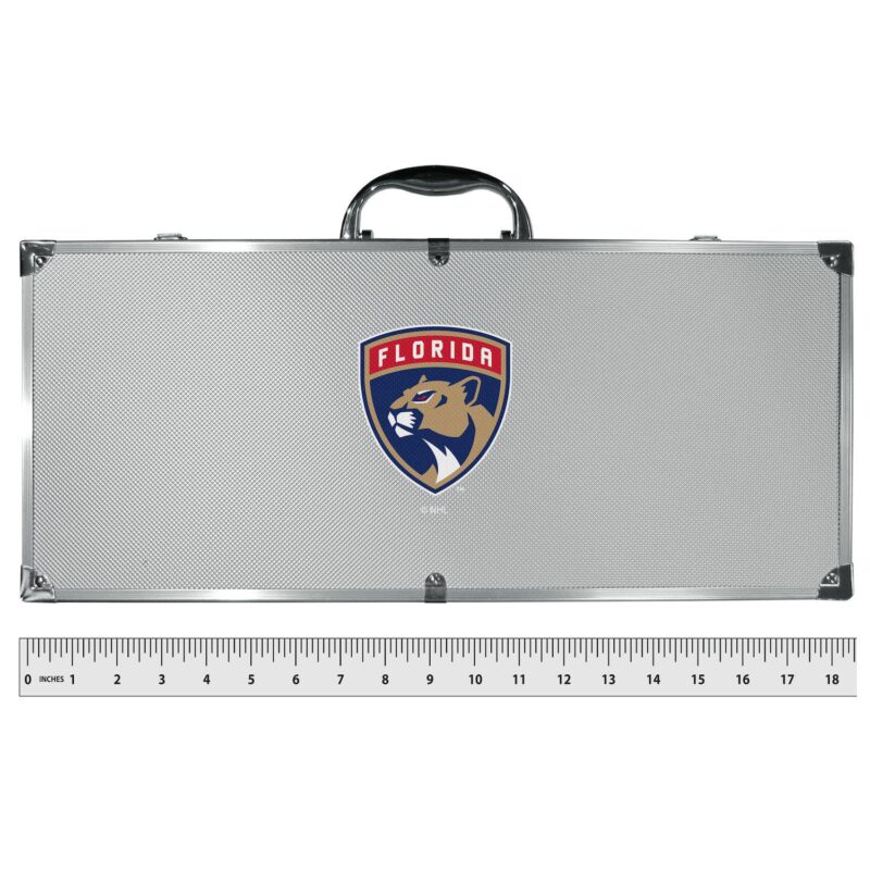 Florida Panthers Tailgater 8-Piece BBQ Grill Set - Image 3