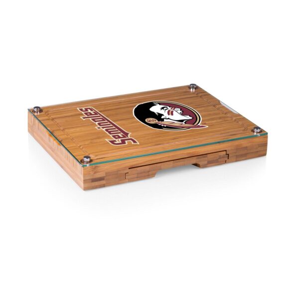 Florida State Seminoles Concerto Glass-Top Cutting Board Set