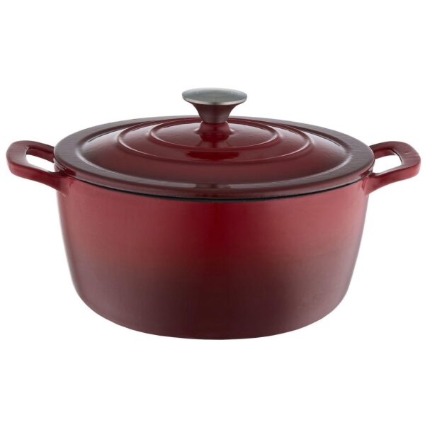 Food Network 7-qt. Ombre Enameled Cast-Iron Dutch Oven