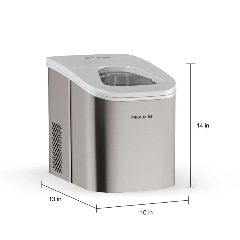 Frigidaire 26-lb. Stainless Steel Ice Maker - Image 5