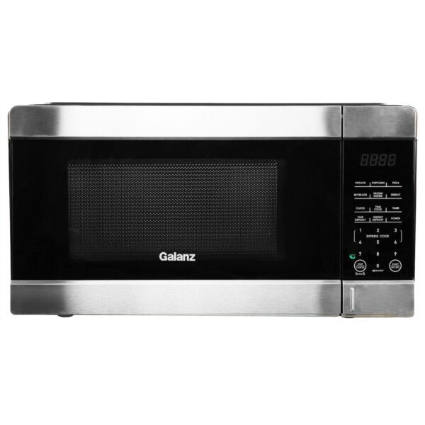 Galanz 1.1 cu ft 1000W Countertop Microwave Oven with One Touch Express Cooking