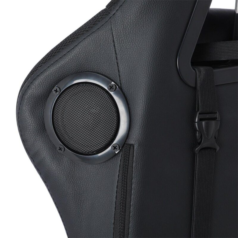 Gaming chair with speakers video game chair with rgb led lights ergonomic racing office chair - Image 5