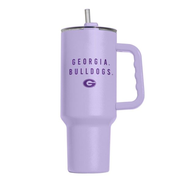 Georgia Bulldogs 40oz. Lavender Soft Touch Tumbler