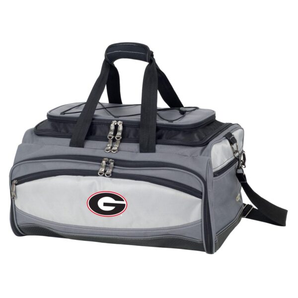 Georgia Bulldogs 6-pc. Charcoal Grill and Cooler Set