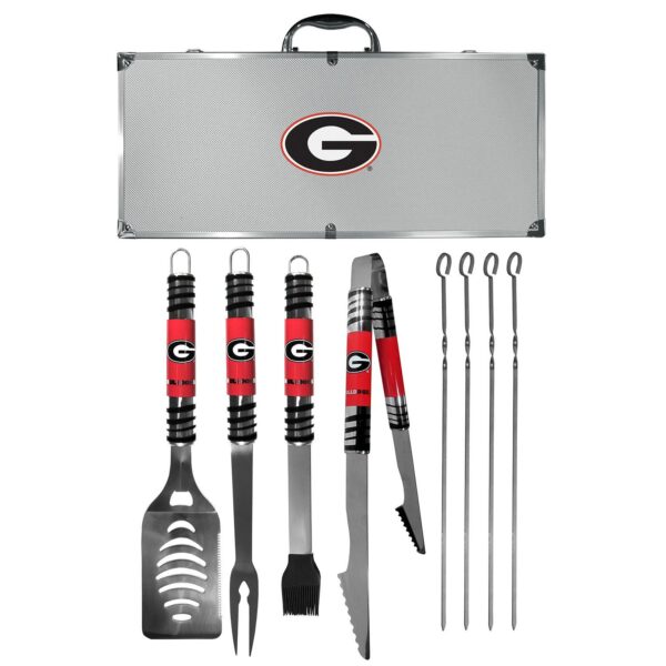 Georgia Bulldogs Tailgater 8-Piece BBQ Grill Set