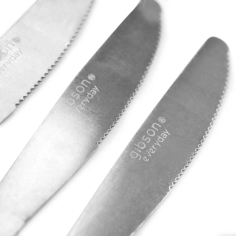 Gibson Everyday Jasper 18 Piece Dinner Knife Set - Image 4