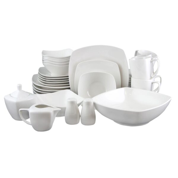 Gibson Everyday Zen Buffetware 39-Piece Dinnerware Set