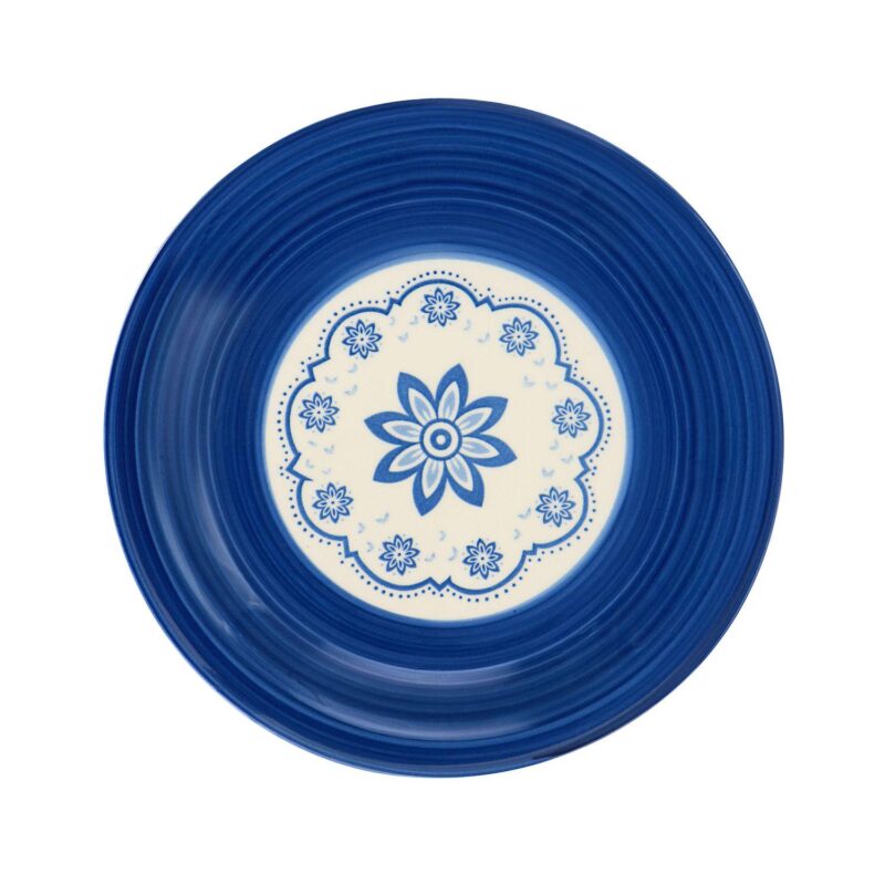 Gibson Home 12 Piece Sundial Ceramic Dinnerware Set - Image 5