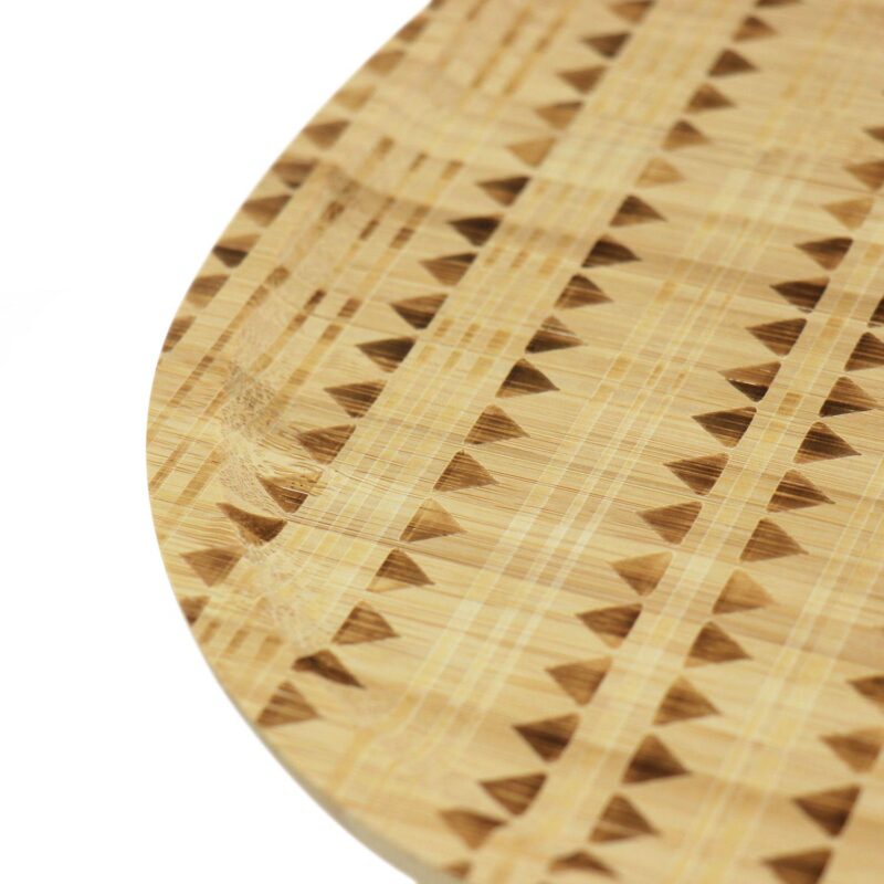Gibson Home 13.5 Inch Sadler Wooden Serving Tray - Image 4