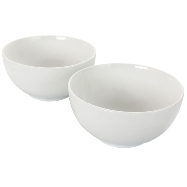 Gibson Home 2 Piece 7 Inch Ceramic All-Purpose Round Bowl Set