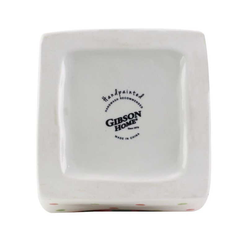 Gibson Home Christmas Estate 7.5 Inch Gift Box Holiday Cookie Jar - Image 2