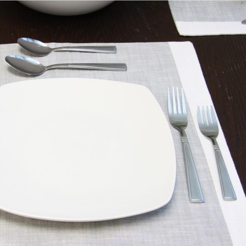 Gibson Home Creston 20-Piece Flatware Set with Tumble Finish - Image 5