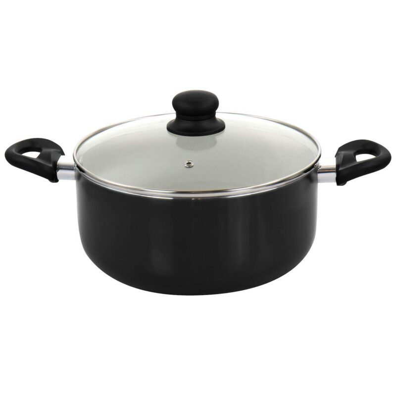 Gibson Home Gazebo Ceramic Nonstick Aluminum 11 Piece Cookware Set - Image 5