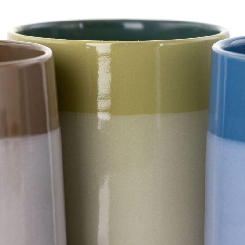 Gibson Home Glasgow 4 Piece 19.5 Ounce Fine Ceramic Cup Set - Image 5