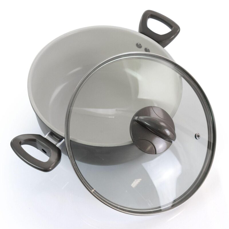 Gibson Home Hestonville 7 Piece Aluminum Nonstick Cookware Set with Bakelite Handles - Image 2