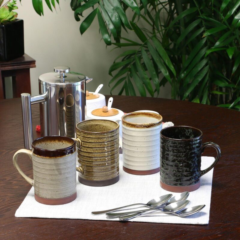 Gibson Home Terra Bella 4 Piece 18.5 Oz Mug Set - Image 5