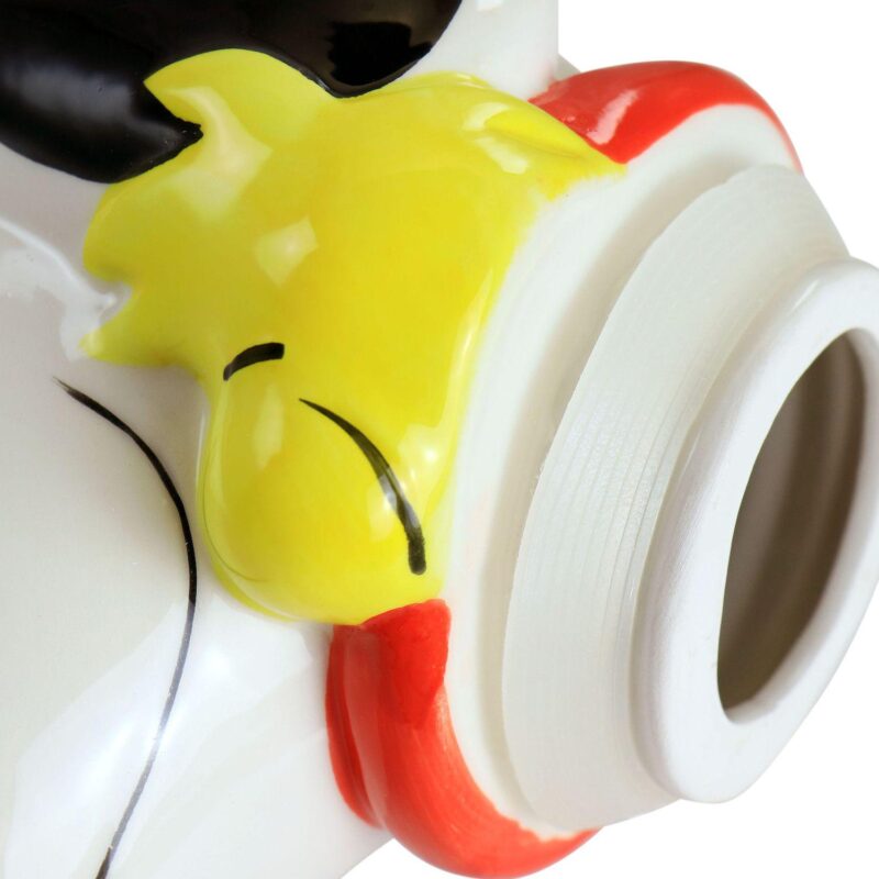 Gibson Peanuts Classic Snoopy Cookie Jar in White - Image 5