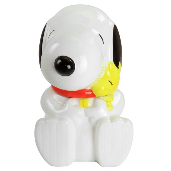 Gibson Peanuts Classic Snoopy Cookie Jar in White