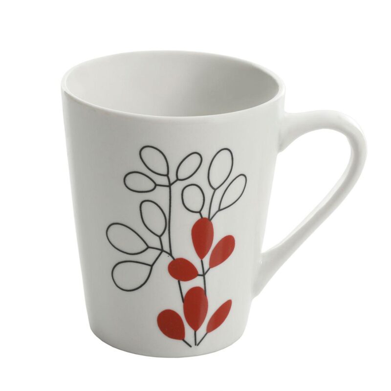 Gibson Scarlet Leaves 12 pc Dinnerware Set - Image 4