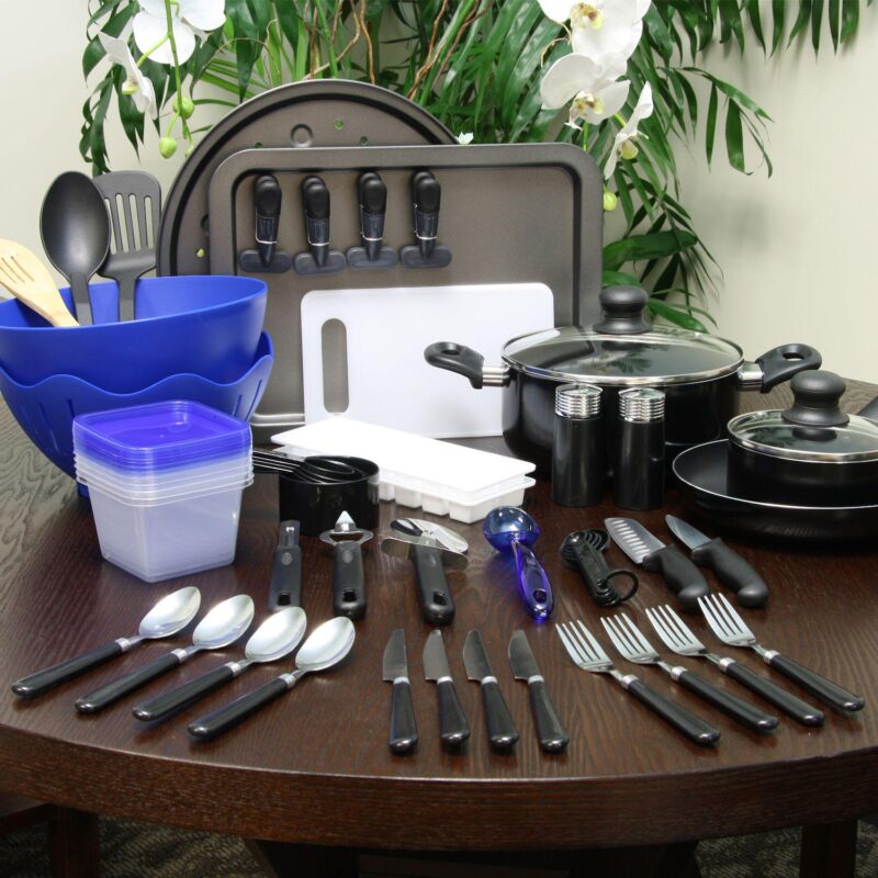 Gibson Total Kitchen 59 Piece Combo Set - Image 4