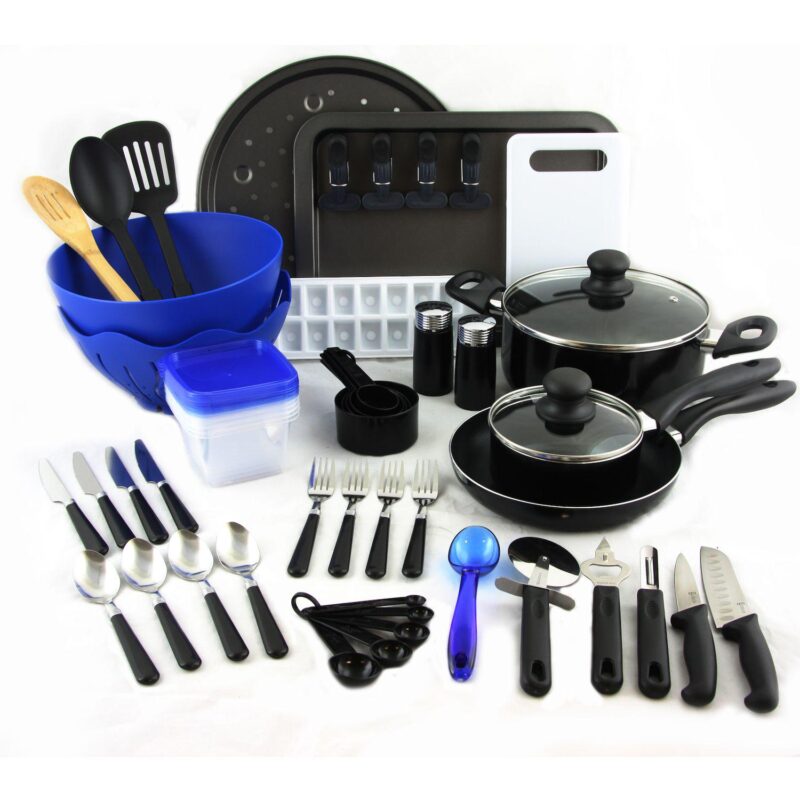 Gibson Total Kitchen 59 Piece Combo Set - Image 5