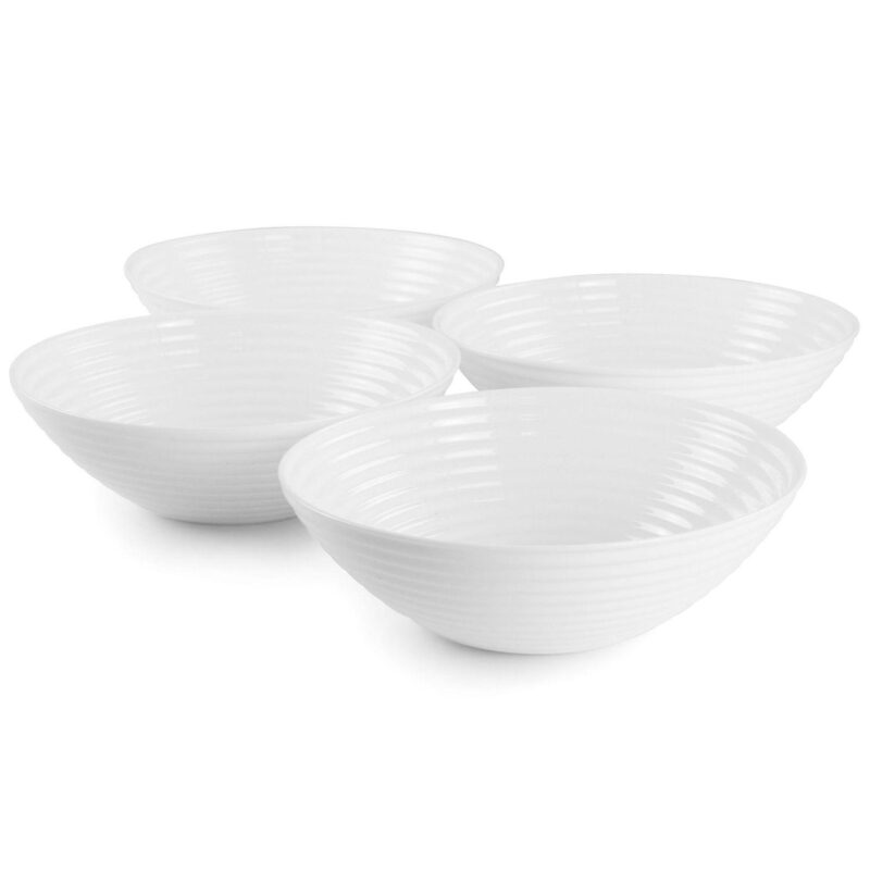 Gibson Ultra Patio 4 Piece Tempered Opal Glass Cereal Bowl Set - Image 4