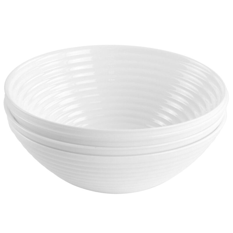 Gibson Ultra Patio 4 Piece Tempered Opal Glass Cereal Bowl Set - Image 2