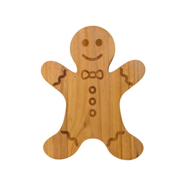 Gingerbread Man Pine Wood Board