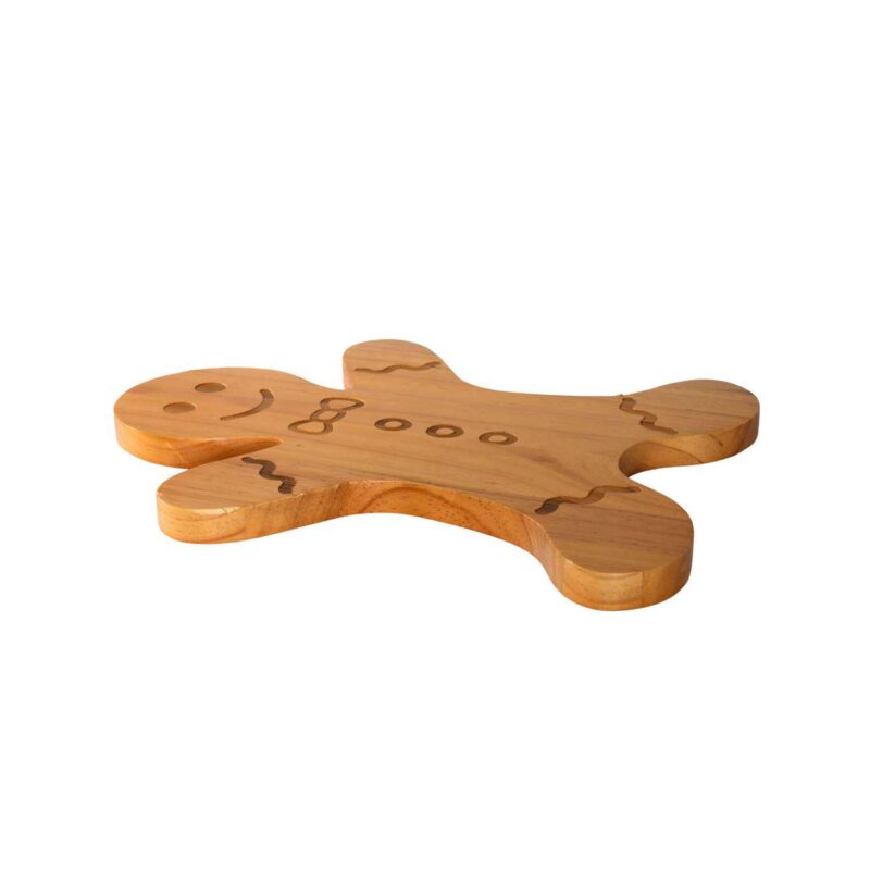 Gingerbread Man Pine Wood Board - Image 2
