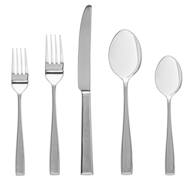 Godinger Silver Ingot Stainless Steel 20-piece Flatware Set