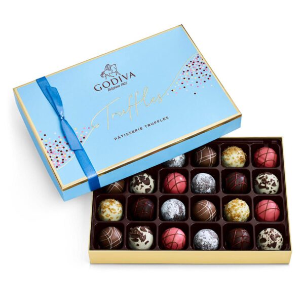 Godiva 24-Piece Patisserie Dessert Truffles Gift Box