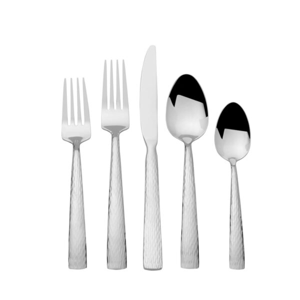 Gourmet Basics 20-pc. Stainless Steel Elliott Flatware Set