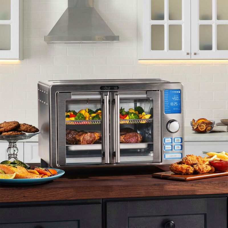 Gourmia French Door Digital Air Fryer Oven - Image 2