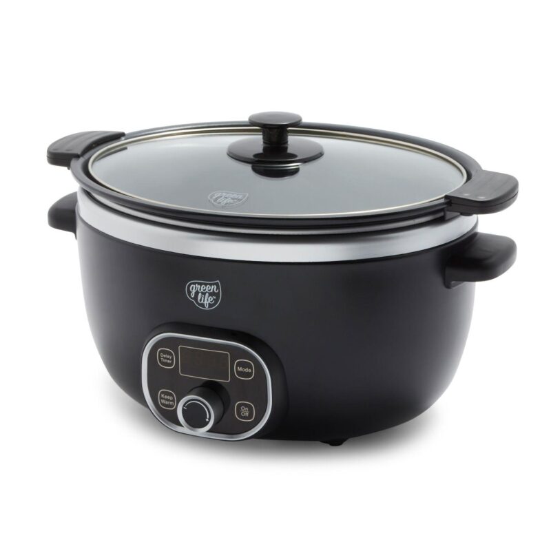 GreenLife Cook Duo Programmable 6-qt. PFAS-Free Ceramic Nonstick Slow Cooker - Image 12