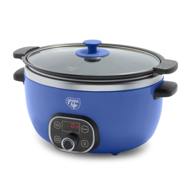 GreenLife Cook Duo Programmable 6-qt. PFAS-Free Ceramic Nonstick Slow Cooker - Image 14