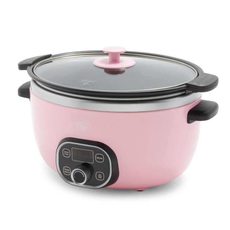GreenLife Cook Duo Programmable 6-qt. PFAS-Free Ceramic Nonstick Slow Cooker - Image 10