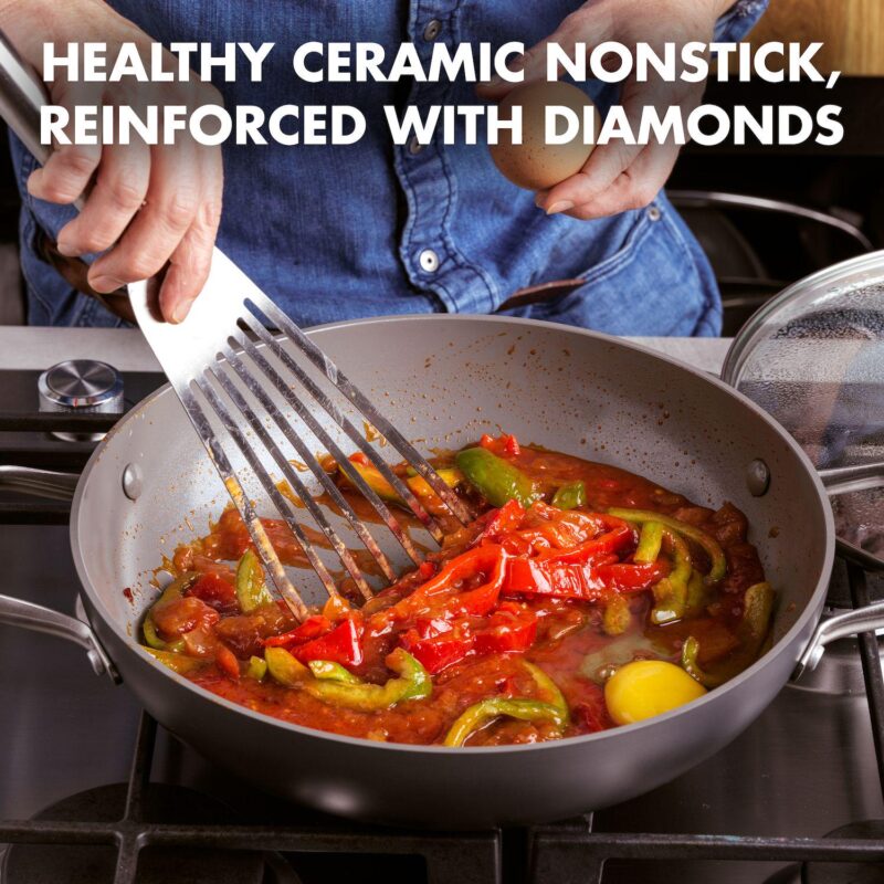 GreenPan Chatham 11-in. Nonstick Ceramic Everyday Pan - Image 2