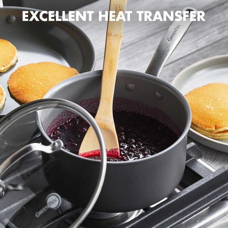 GreenPan Chatham 3-qt. Nonstick Ceramic Saucepan - Image 3
