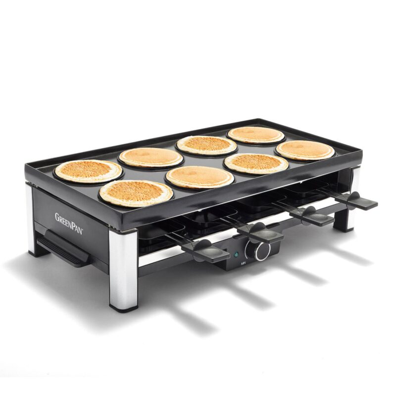GreenPan Electrics PFAS-Free Ceramic Nonstick Reversible Grill, Griddle and Raclette - Image 2