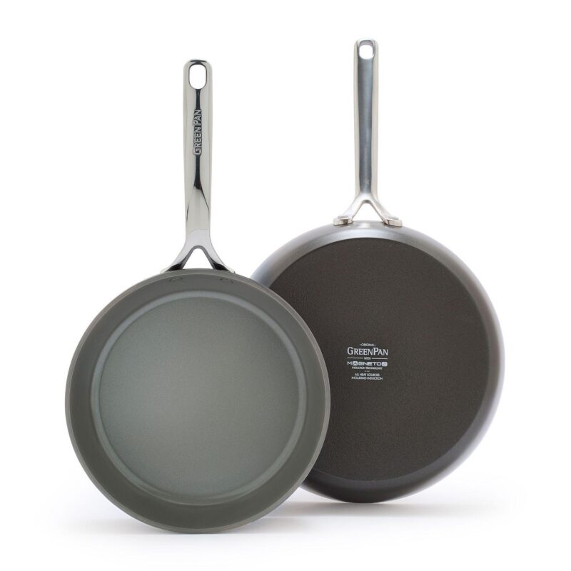 GreenPan GP5 Hard-Anodized Aluminum Healthy Ceramic Nonstick 9.5-in. and 11-in. 2-pc. Frying Pan Skillet Set - Image 15