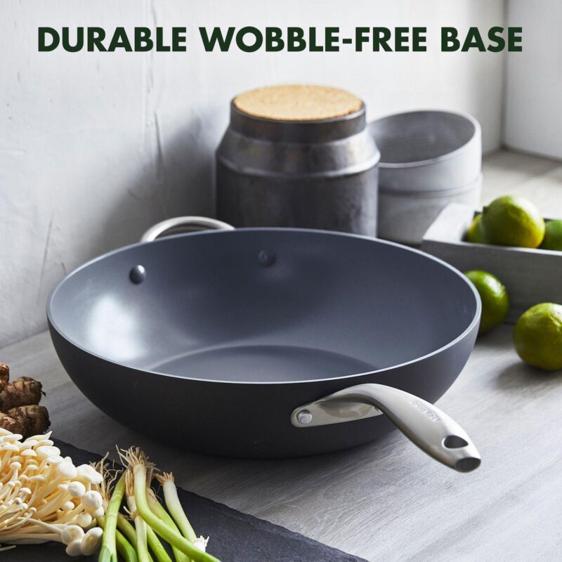 GreenPan Lima 12.5-in. Ceramic Nonstick Wok - Image 3