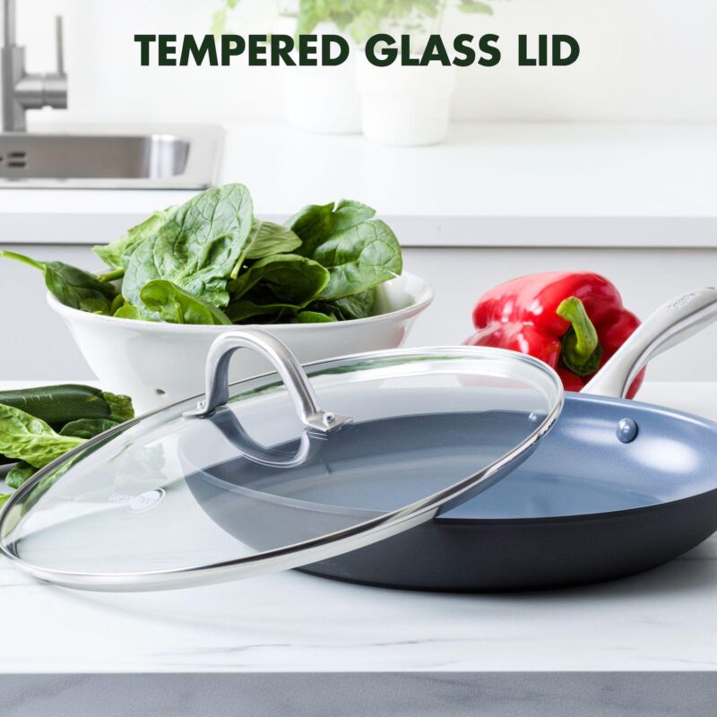GreenPan Lima 12-in. Ceramic Nonstick Covered Frypan - Image 3