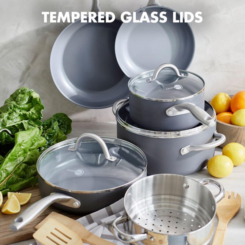 GreenPan Lima 12-pc. Ceramic Nonstick Cookware Set - Image 6