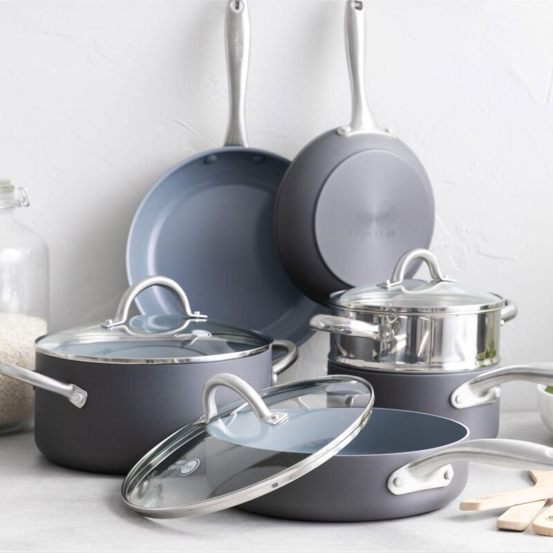 GreenPan Lima 12-pc. Ceramic Nonstick Cookware Set - Image 2