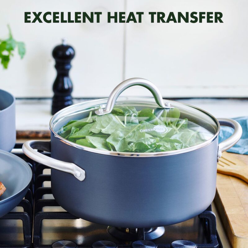 GreenPan Lima 5-qt. Ceramic Nonstick Casserole Pan - Image 6