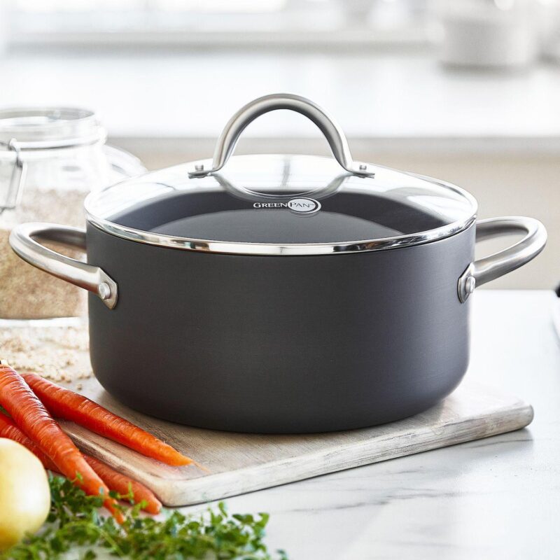 GreenPan Lima 5-qt. Ceramic Nonstick Casserole Pan - Image 3