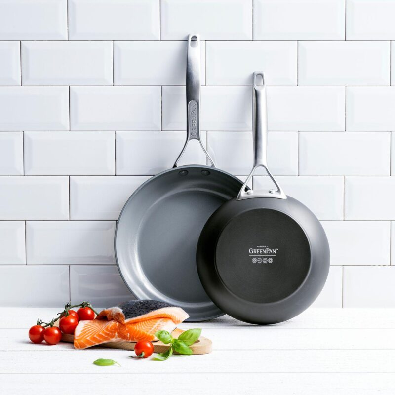 GreenPan Paris Pro Ceramic Nonstick Frypan Set - Image 2