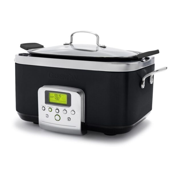 GreenPan Programmable 8-in-1 PFAS-Free Nonstick Ceramic 6-qt. Slow Cooker